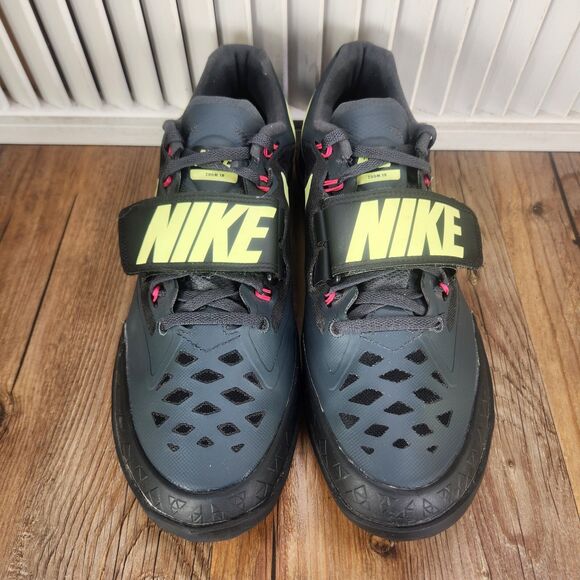 Nike Zoom SD 4 Men's 8.5 Black Athletic Track & Field Throwing Shoes 685135-004 - Picture 8 of 9